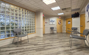 Gastroenterology Diagnostics of Northern NJ waiting room